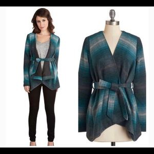 Striped open front jacket from Jack by B.B. Dakota from ModCloth.